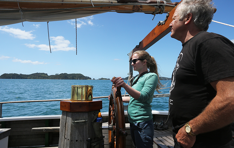 Sail on the R Tucker Thompson, Bay of Islands, NZ